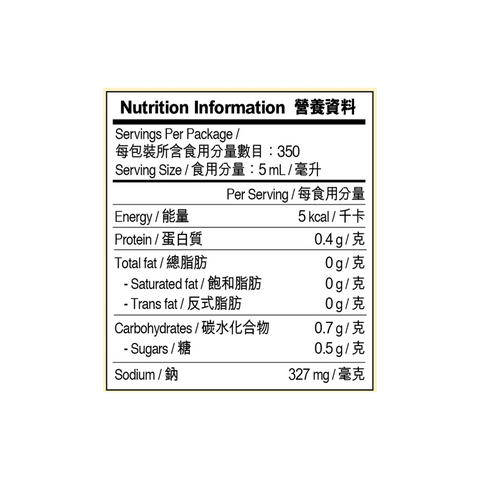 特鮮生抽 1750毫升 | Premium Soy Sauce 1750ml