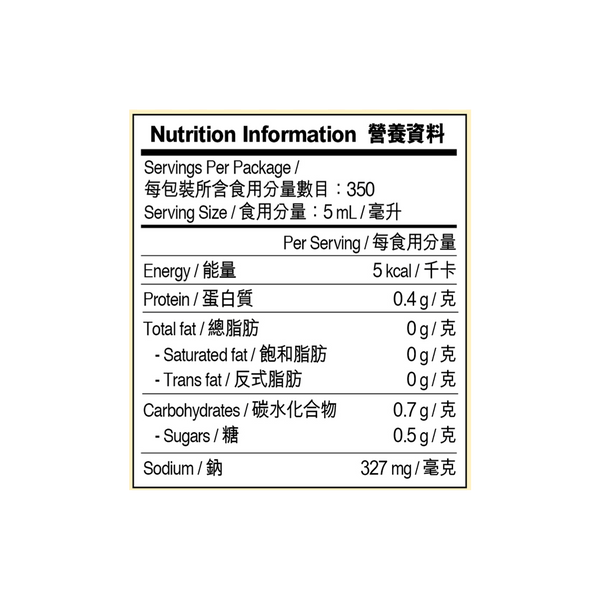 特鮮生抽 1750毫升 | Premium Soy Sauce 1750ml