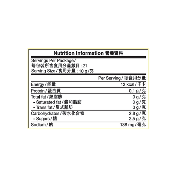 番茄醬直立唧唧裝 210克 | Tomato Ketchup Cheer Pack 210g