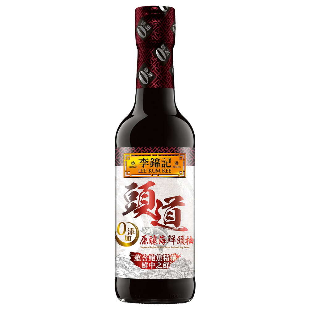 頭道原釀海鮮頭抽500毫升 | Supreme Authentic First Draw Seafood Soy Sauce 500ml