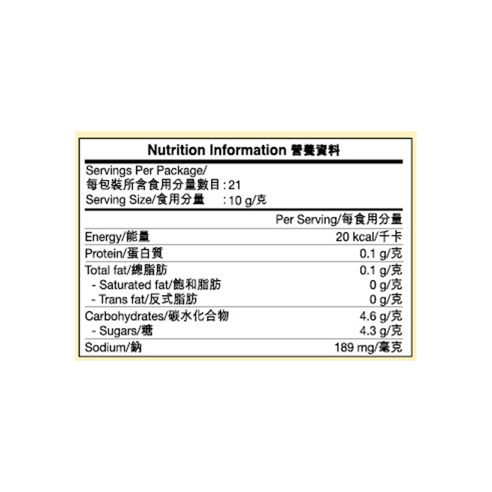 甜醬直立唧唧裝 210克 | Sweet Sauce Cheer Pack 210g