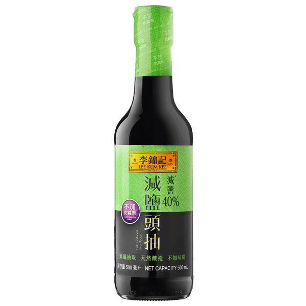 減鹽頭抽 500毫升 | Salt Reduced Soy Sauce 500ml