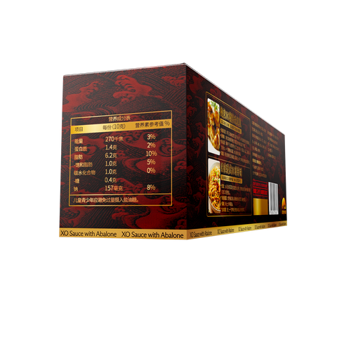 鮑魚XO醬 80克 x4 (禮盒) | XO Sauce with Abalone 80g x4 (Giftbox)