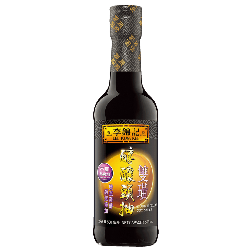 雙璜醇釀頭抽 500毫升 | Double Deluxe Soy Sauce 500ml