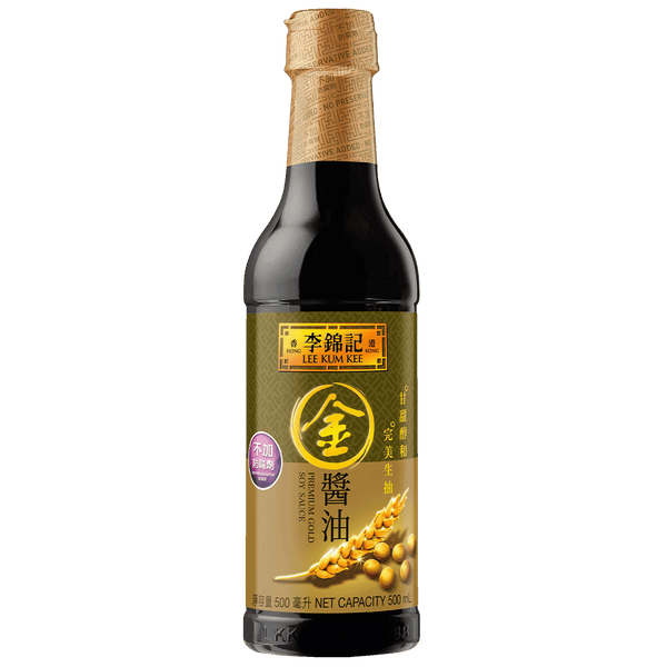 金醬油 500毫升 | Premium Gold Soy Sauce 500ml