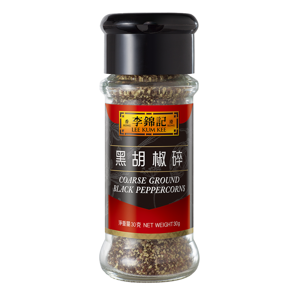 黑胡椒碎 30克 | Coarse Ground Black Peppercorns 30g