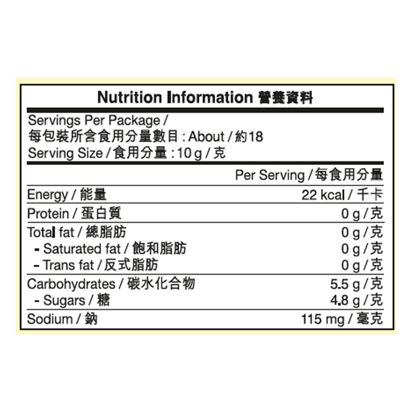 泰式甜辣醬 175克 | Thai Style Sweet Chili Sauce 175g