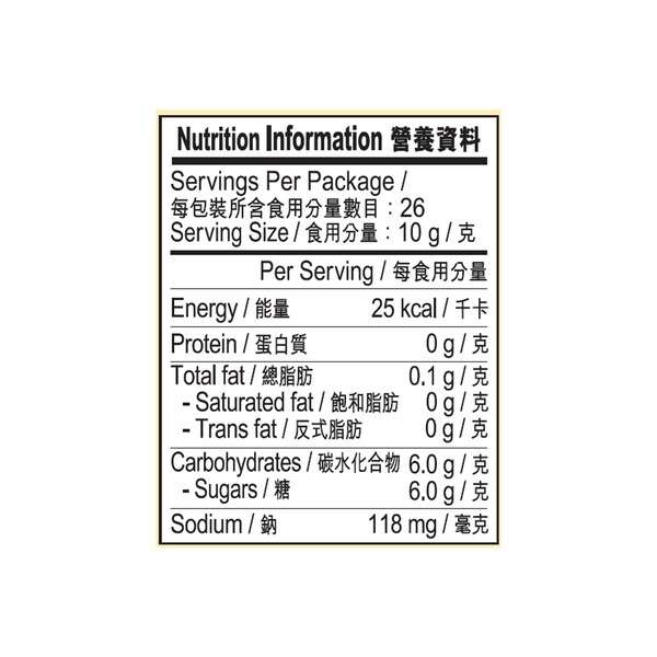 蘇梅醬 260克 | Plum Sauce 260g