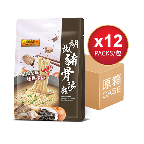 胡椒豬骨湯麵 130克 X12 (原箱) | Noodles with Pepper Pork Bone Soup 130g x12 (1box)